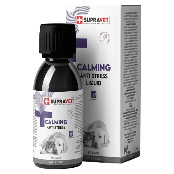 Supravet Calming Köpek Ve Kediler İçin 100 Ml Damla - Görsel 2