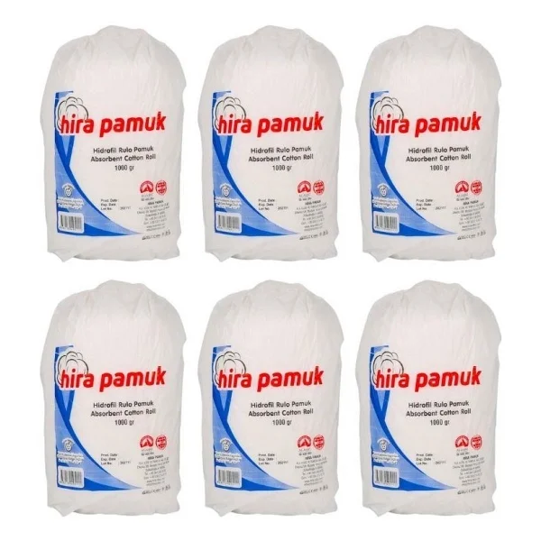 Hira - Pamuk 1 Kg - 6 Adet - Görsel 2
