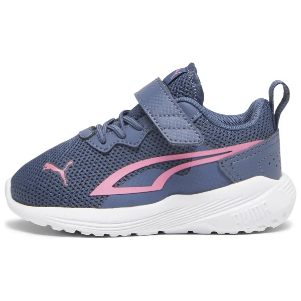 Puma All Day Active Ac Inf 387388-14 Lacivert-Pembe Bebek Spor Ayakkabı - Görsel 2
