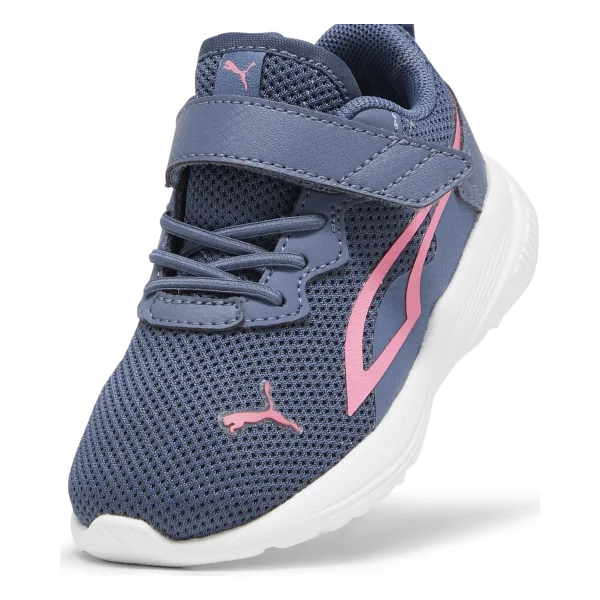 Puma All Day Active Ac Inf 387388-14 Lacivert-Pembe Bebek Spor Ayakkabı - Görsel 4