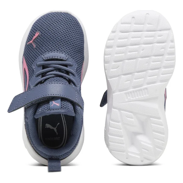 Puma All Day Active Ac Inf 387388-14 Lacivert-Pembe Bebek Spor Ayakkabı - Görsel 5