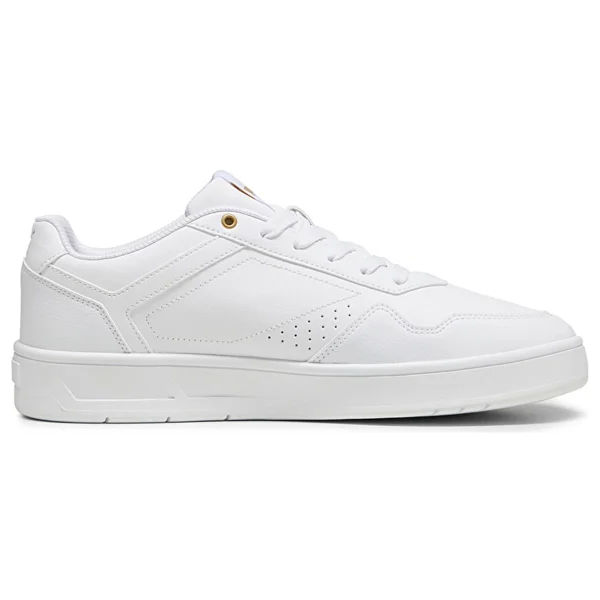 Puma Court Classic 395018-01 Beyaz Erkek Spor Ayakkabı - Görsel 2