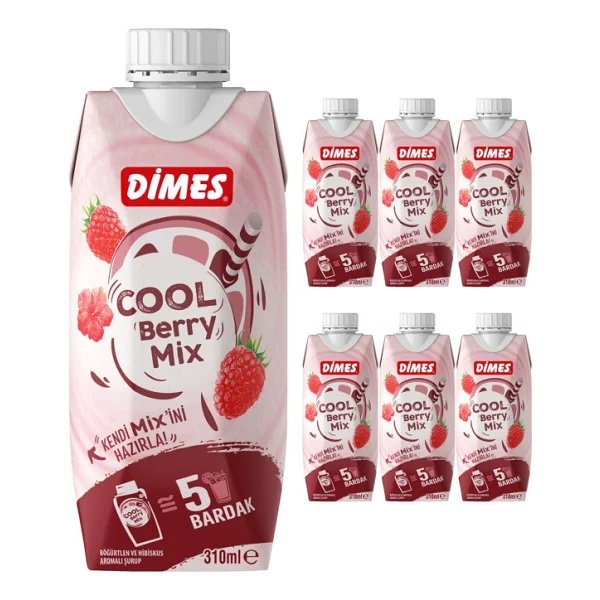 Dimes Cool Berry Mix 310 ml 6'lı - Görsel 2