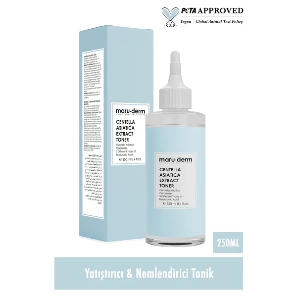 Maru.Derm Centella Asiatica Yatıştırıcı Ve Ceramide Nemlendirici Tonik 250 Ml - Görsel 3