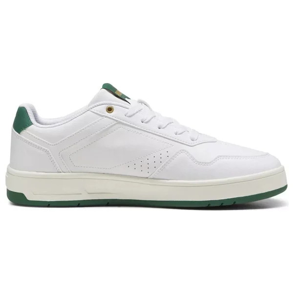 Puma Court Classic 395018-03 Beyaz-Yeşil Erkek Spor Ayakkabı - Görsel 2