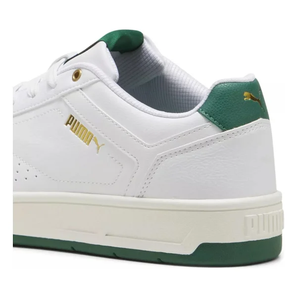 Puma Court Classic 395018-03 Beyaz-Yeşil Erkek Spor Ayakkabı - Görsel 5