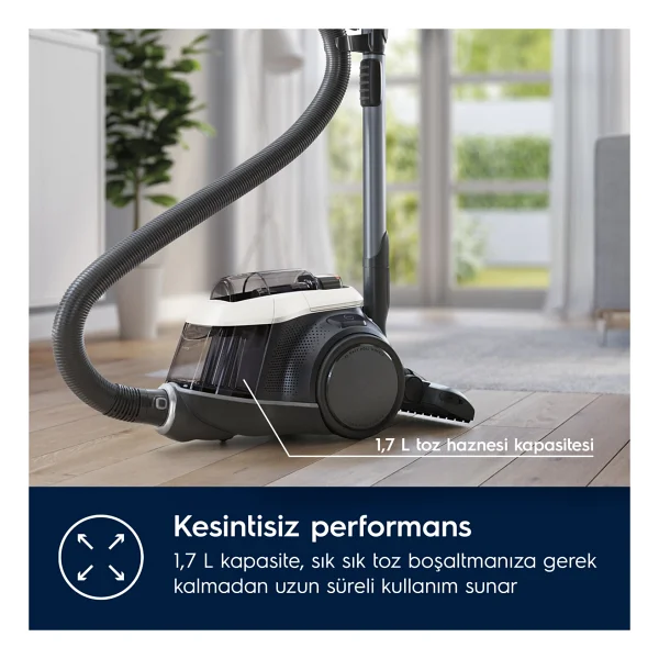 Electrolux Pure C9 Pc91-Alrgt 650 W Toz Torbasız Süpürge - Görsel 10