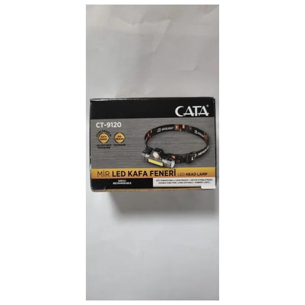 Cata Mir Ct-9120 200 Lümen LED Şarjlı Kafa Lambası - Görsel 4