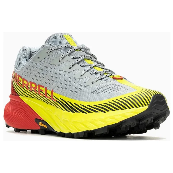 Merrell Agility Peak 5 J067757 Gri-Sarı Erkek Koşu Ayakkabısı - Görsel 4