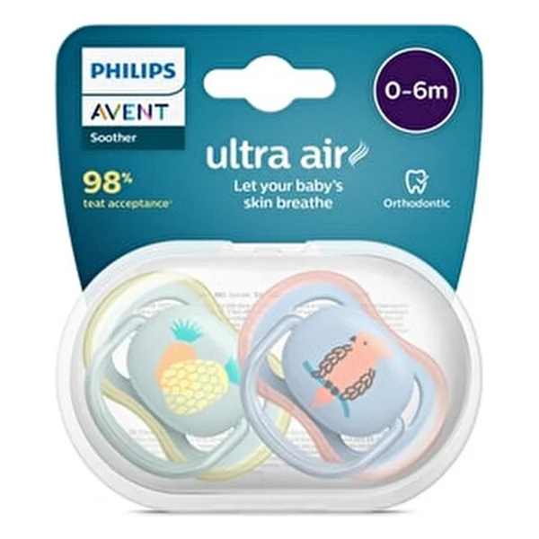 Philips Avent Scf085/12 Ultra Air 0-6 Ay 2'li Erkek Emzik - Görsel 3