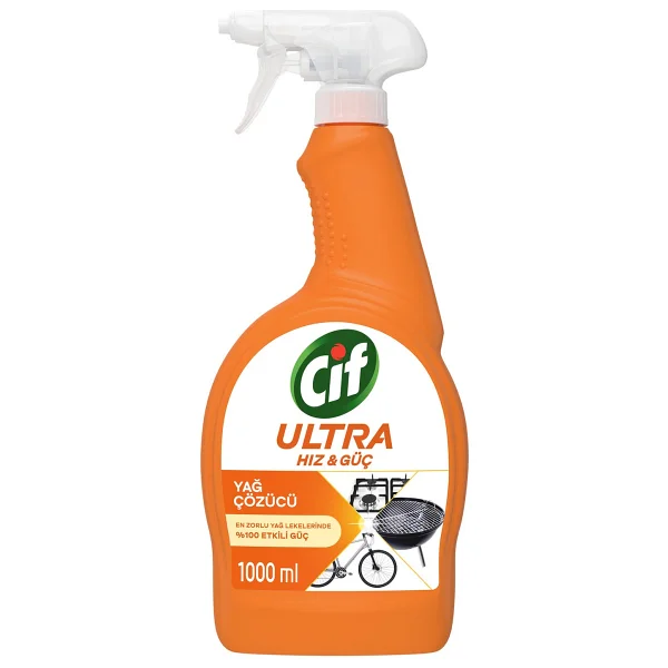 Cif Sprey Ultra Hız Mutfak Temizleyici 1 Lt - Görsel 2