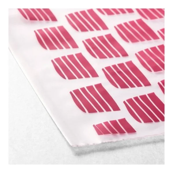 IKEA Kilitlenebilir Buzdolabı Poşeti, Kırmızı-Pembe, 2,5 Lt ve 1,2 Lt, 50 Adet - Pembe - Kırmızı - Görsel 4