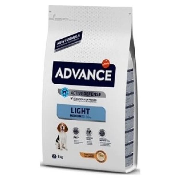 Advance Medium Light Tavuklu 3 Kg Orta Irk Yetişkin Köpek Maması - Görsel 5