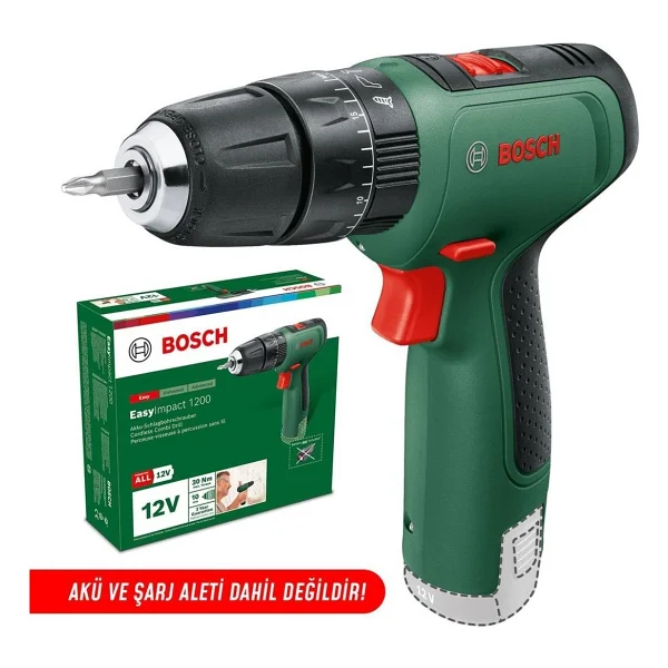 Bosch Easyımpact 1200 12 V Darbeli Matkap - Görsel 5