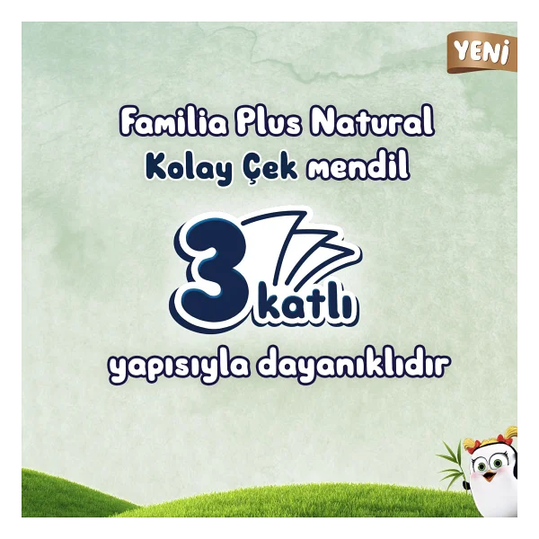 Familia Plus Natural Çek Al Mendil 150'li 18 Adet - Görsel 5