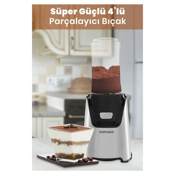 Goldmaster Mixgrind 2in1 Gm-7296 Kişisel Smoothie Blender - Görsel 5