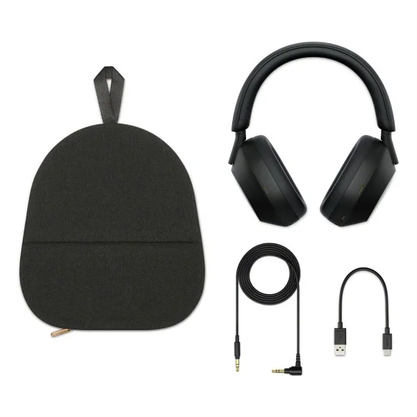 Sony Wh-1000xm5 Siyah Kulak Üstü Bluetooth Kulaklık - Görsel 5