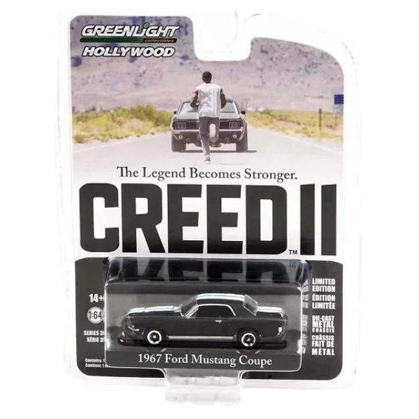 Greenlight The Legend Becomes Stronger Creed 2 1967 Ford Mustang Coupe - Görsel 2