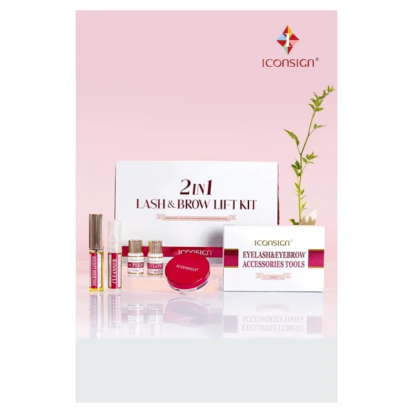 İconsign Lash Lift 2in1 Yeni Lash Lift,Kirpik Lifting,Perma Ve Kaş Laminasyon Seti (Büyük Set)(Yeni Balm Yapıştırıcılı) - Görsel 6