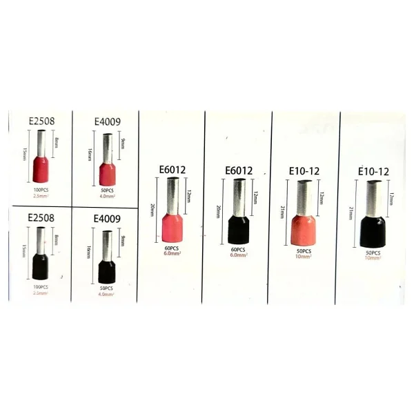 Rose Rc-893 520parça Izoleli Sıkmalı Kablo Pabucu - Görsel 4