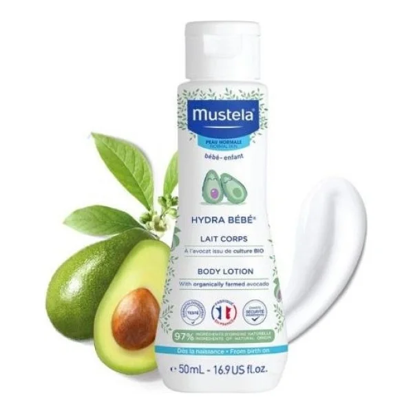 Mustela Hydra Bebe Vücut Losyonu 50 Ml -Çanta Boy - Görsel 3