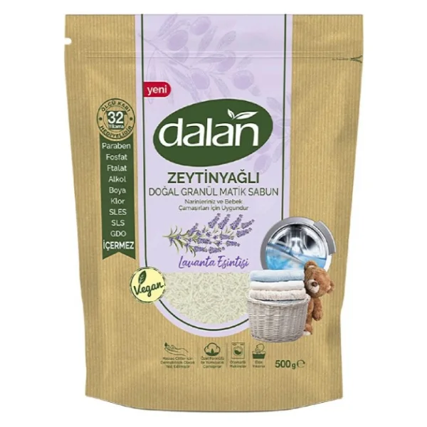 Dalan Zeytinyağlı Lavanta Esintisi Doğal Granül Sabun 500 Gr - Görsel 3