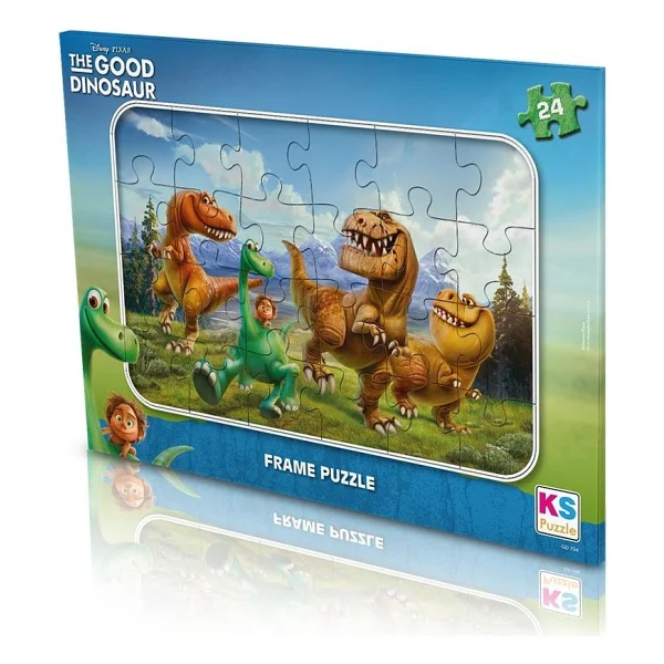 Ks Games Good Dinosaur 24 Parça Frame Puzzle Gd704 - Görsel 2