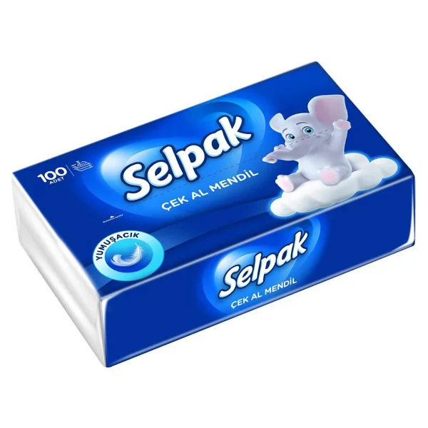 Selpak 100'lü Çek-Al Mendil - Görsel 2