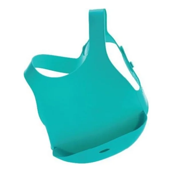 OiOi Silikon Mama Önlüğü BPA İçermeyen Ergonomik Tasarım 6 Ay - 4 Yaş Arası Kullanıma Uygun - Yeşil