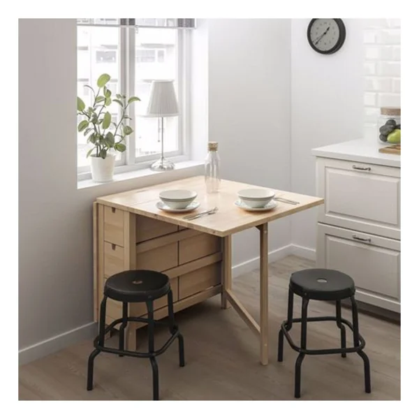 Ikea Norden Mutfak Masası, Huş - 80x74 - Görsel 2
