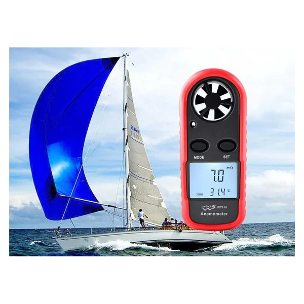 Wintact Wt816 Dijital Anemometre - Görsel 2