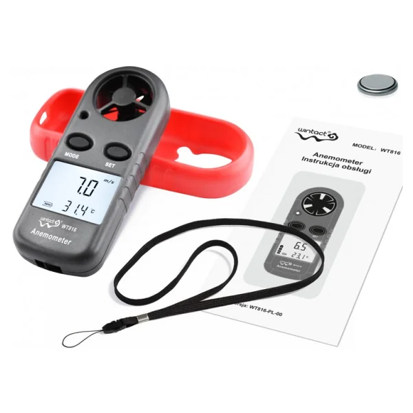 Wintact Wt816 Dijital Anemometre - Görsel 5