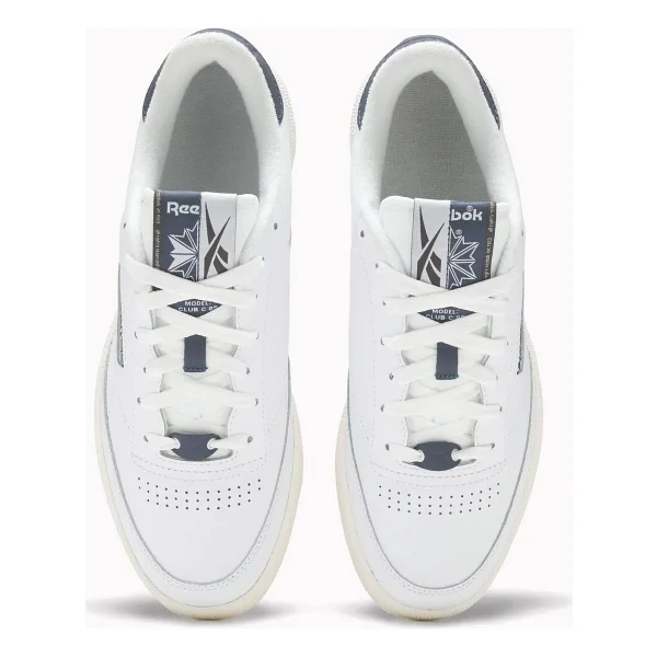 Reebok Club C 85 100074163 Beyaz-Siyah Erkek Spor Ayakkabı - Görsel 4