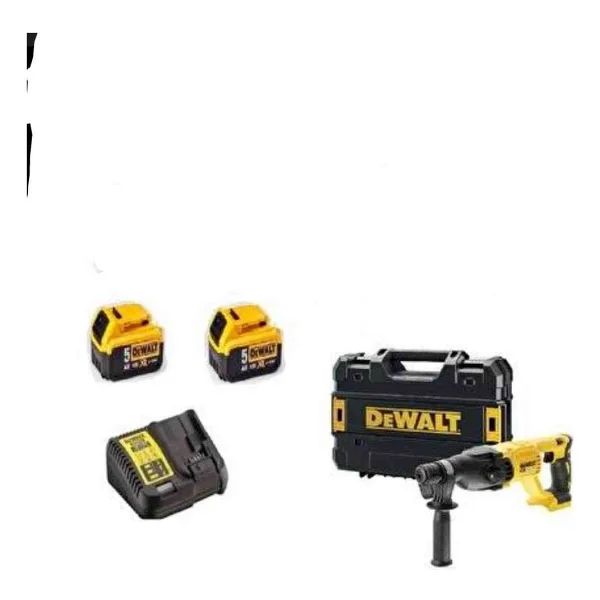 Dewalt DCH133NT Çift Akülü 5 Ah Kırıcı Delici