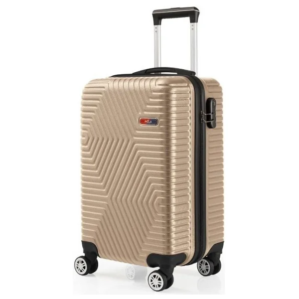 G&D Polo Suitcase Abs Gold Kabin Boy Valiz 600.06-K - Görsel 8