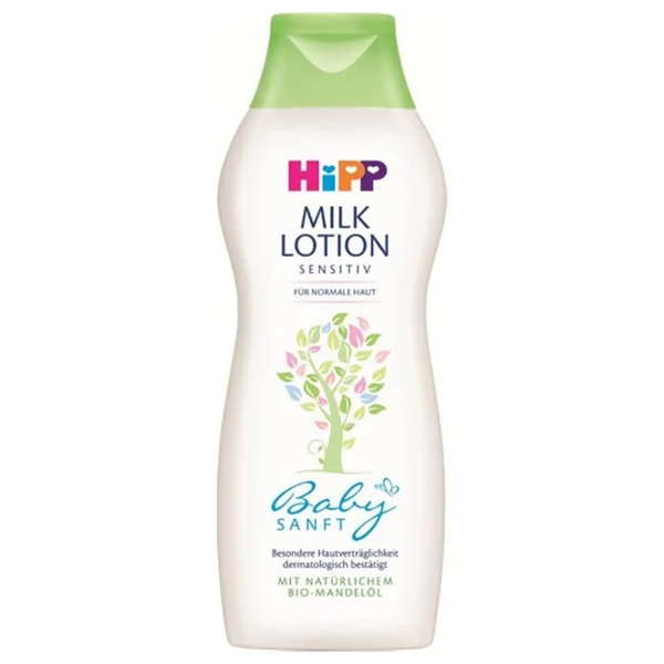 Hipp Babysanft Organik Badem Yağlı Bebek Vücut Losyonu 350 Ml Hassas Ciltler İçin Paraben Ve Mineral Yağ İçermez - Görsel 3
