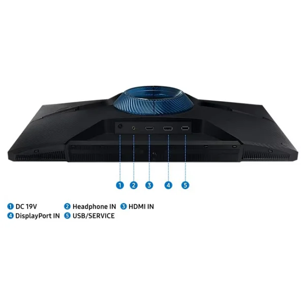 Samsung Odyssey G3 Ls24ag320nuxuf 24" 1 Ms Full HD Pivot 165 Hz Oyuncu Monitörü - Görsel 2