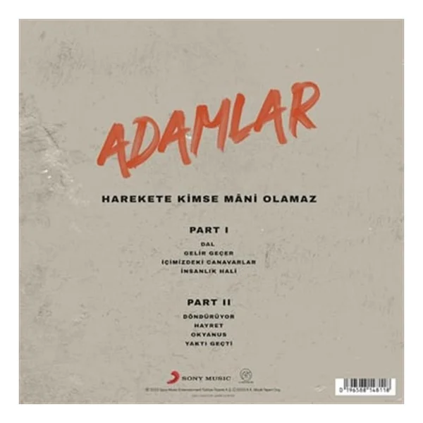 Adamlar - Harekete Kimse Mani Olamaz Plak - Görsel 2