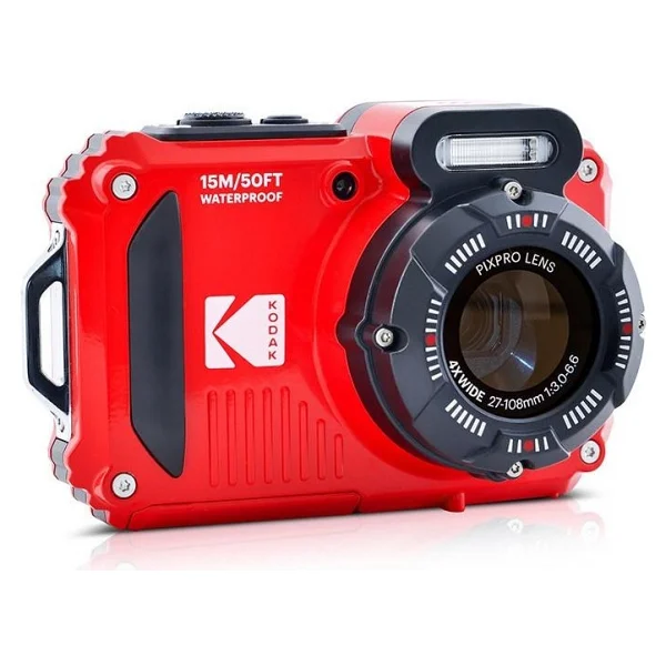 Kodak Pixpro Wpz2 Sualtı Kırmızı Dijital Fotoğraf Makinesi - Görsel 2