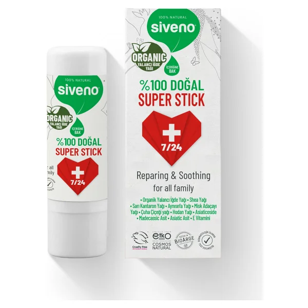 Siveno %100 Doğal Super Stick 6 Gr - Görsel 8