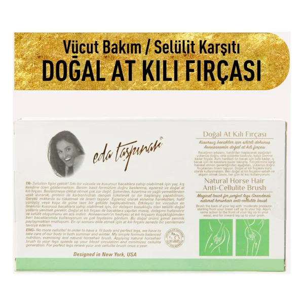 Eda Taşpınar Doğal At Kılı Fırçası Selülite Karşı Etkili - Görsel 2