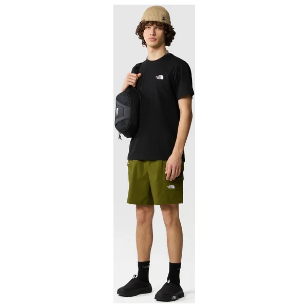 The North Face Simple Dome Nf0a87ngjk31 Siyah Kısa Kollu Bisiklet Yaka Erkek Tişört - Görsel 3
