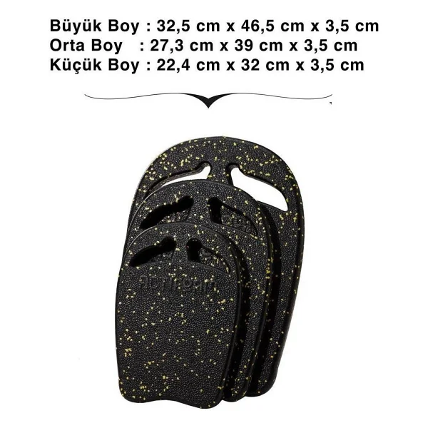 Actifoam Küçük Boy Yüzme Tahtası Kickboardsiyah/Mavi - Görsel 2