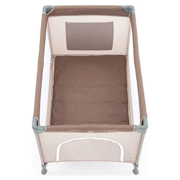 Kanz Pure&Sımple Kahverengi Park Yatak Oyun Parkı Tekerlekli Ergonomik Yapı İle Güvenli - Görsel 5