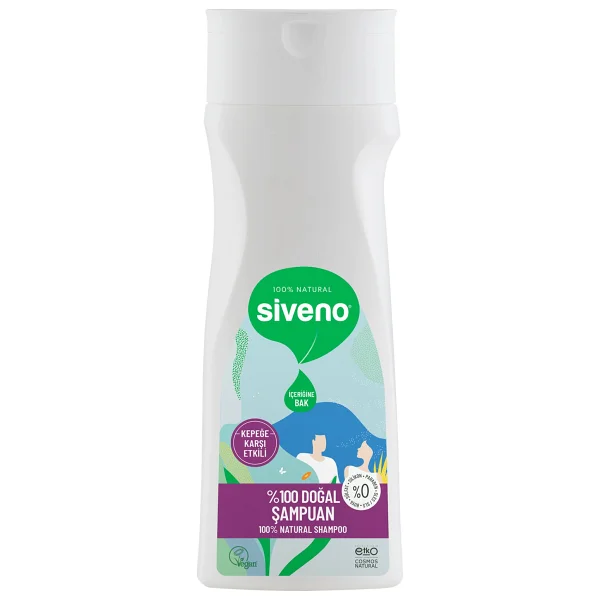 Siveno %100 Doğal Kepeğe Karşı Etkili 300 Ml Şampuan - Görsel 2