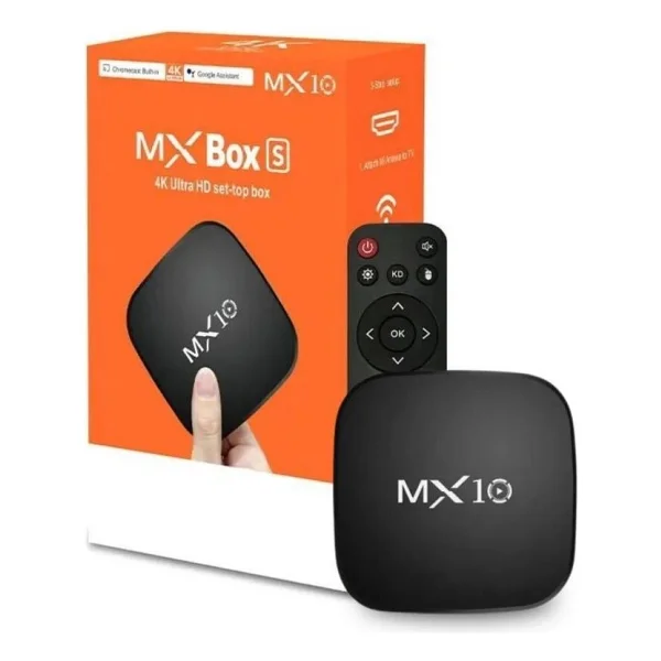 Mx10 4K Android TV Box - Görsel 7