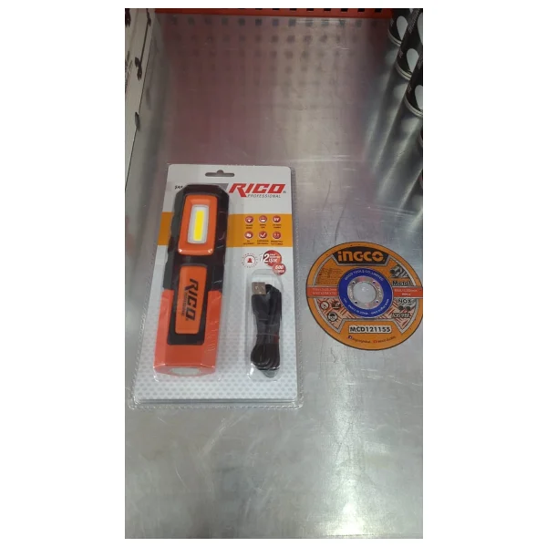 Rico Rc0031 600 Lümen LED Şarjlı El Feneri - Görsel 2