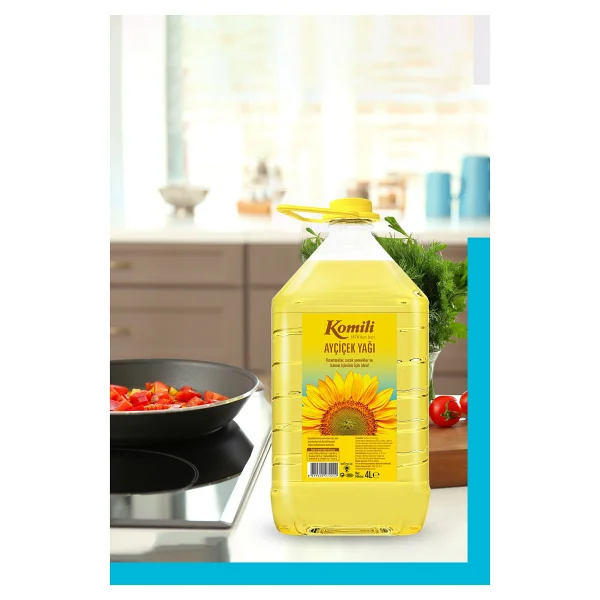 Komili Ayçiçek Yağı 4 Lt - Görsel 2