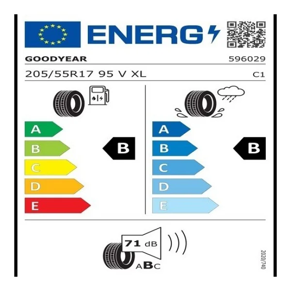 Goodyear Eagle Sport 2 205/55 R17 95v XL Yaz Lastiği - Görsel 3