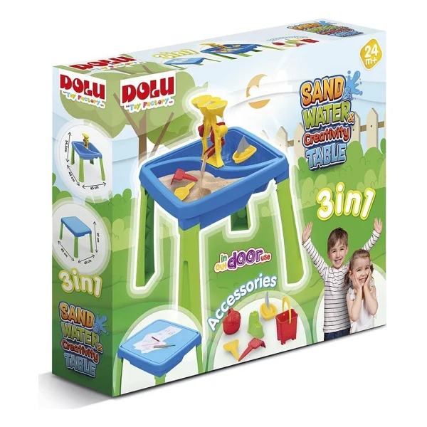 Dolu Su Kum Yaratıcılık Masası - Görsel 4